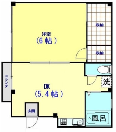 フジコーポの物件間取画像